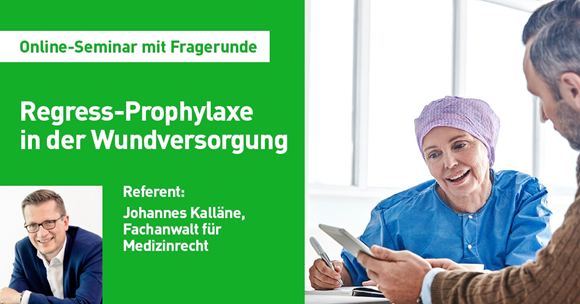 Regress-Prophylaxe in der Wundversorgung