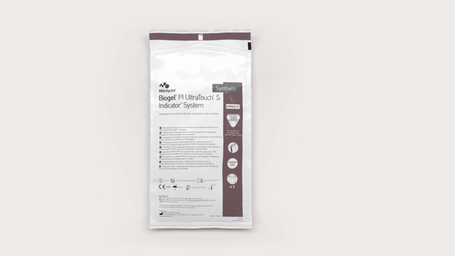 Biogel PI UltraTouch S Indicator System package