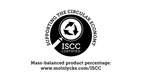 Mölnlycke unterstützt die Kreislaufwirtschaft mit ISCC-Zertifizierung