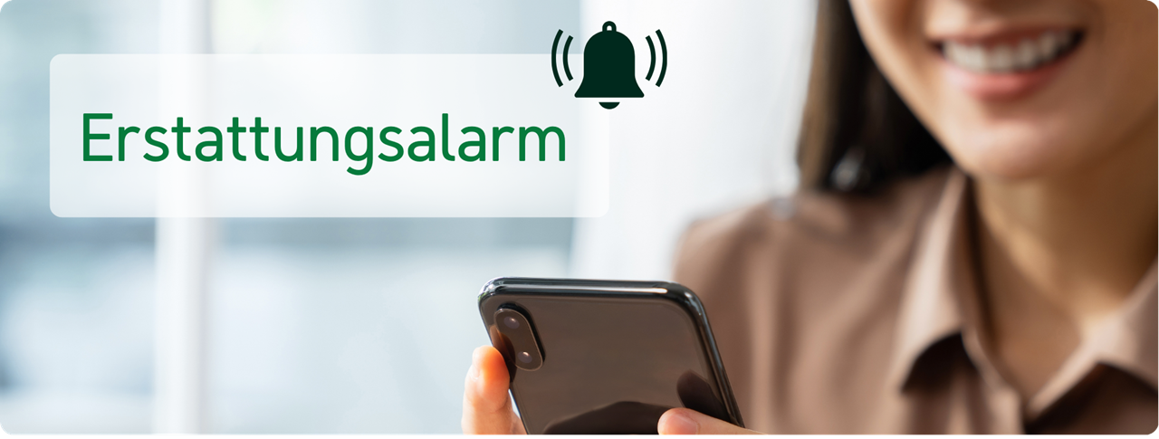 Erstattungsalarm