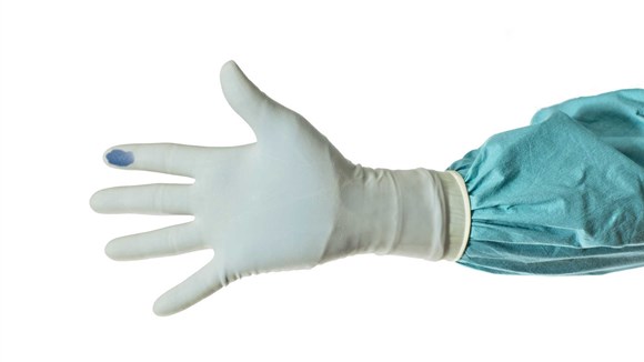 Latexfreie OP-Handschuh Biogel